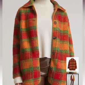 Lisa Says Gah Jesse Sherpa Jacket